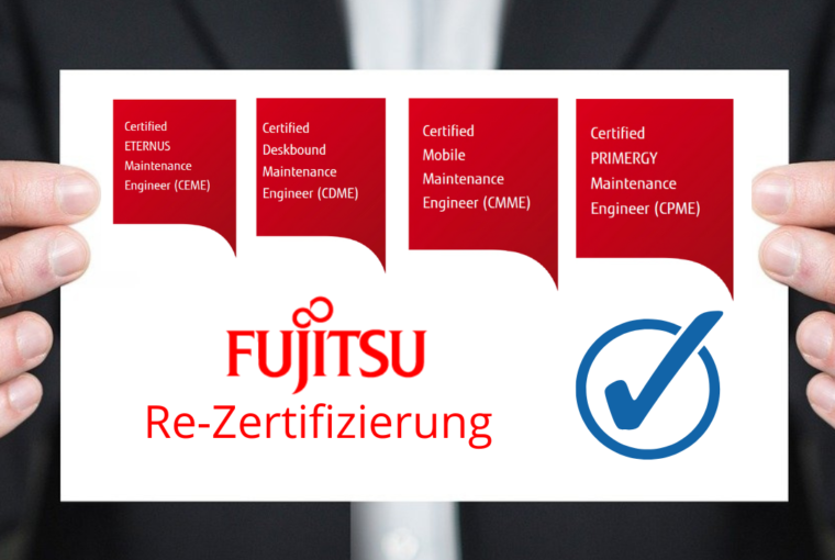 Fujitsu Re-Zertifizierung