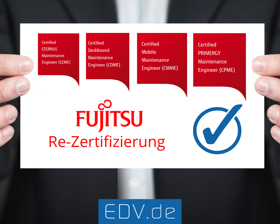 Fujitsu Re-Zertifizierung