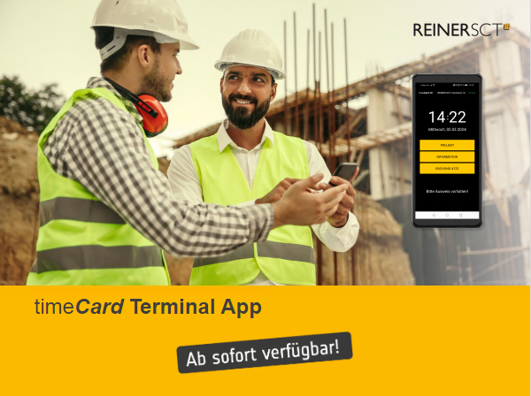 timeCard Terminal App REINER SCT